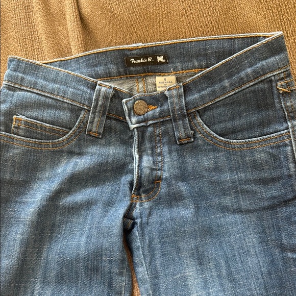 Vintage Frankie B. Women's Blue Jeans - Picture 2 of 5